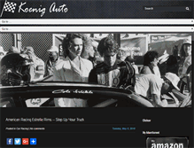 Tablet Screenshot of koenigauto.com